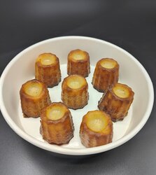 huisbereide cannelés met rhum - 8st.