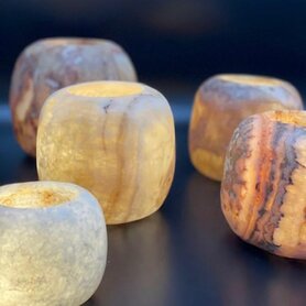 Alabaster Small - Brown